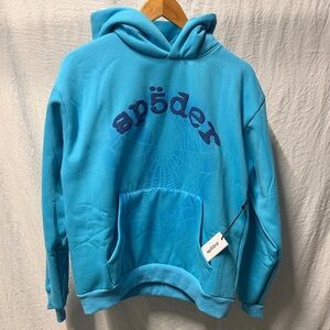 Sp5der Worldwide OG Web V2 Spray Hoodie